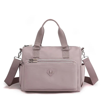 High-grade fabrics,Women's Shoulder bag Female Top-Handle bag Handbag Waterproof Nylon CrossBody Bag Ladies Messenger Bag