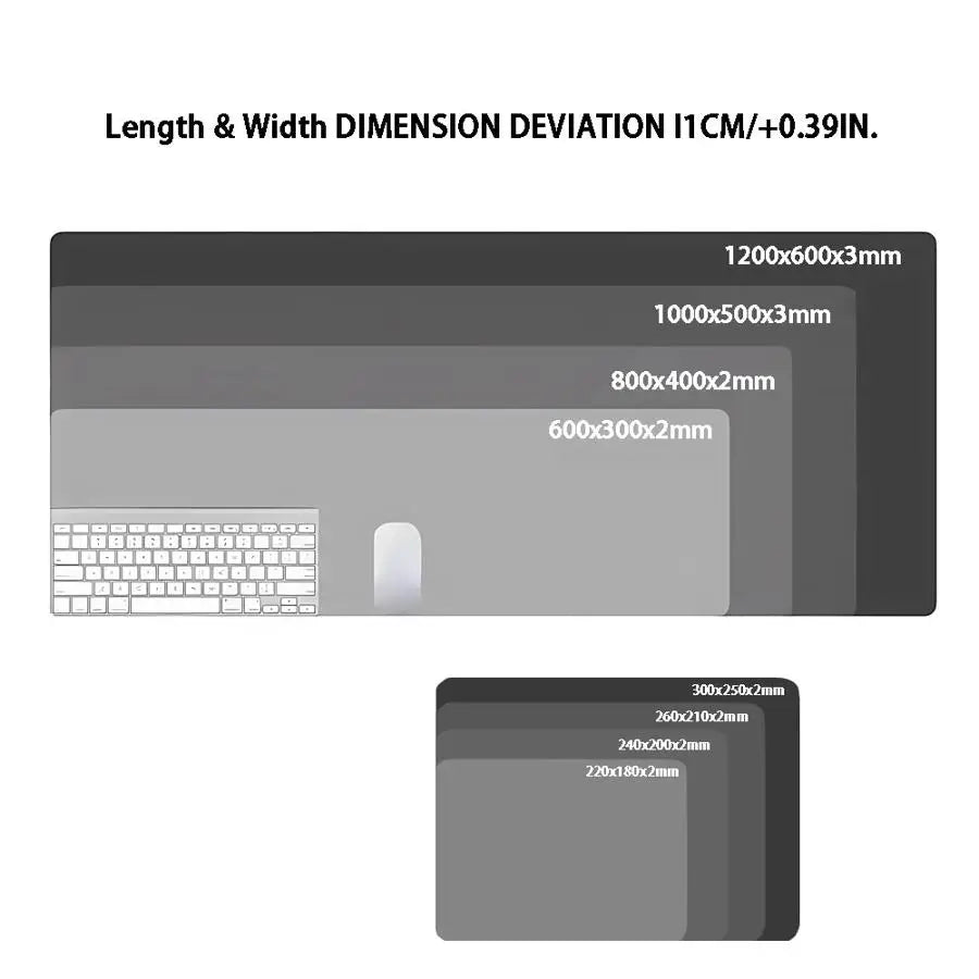 Cool CS Go Mouse Pad Game Console Pad Desk accessories Computer Laptop Pad Keyboard Mouse Pad office Pad Anti slip