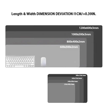 Cool CS Go Mouse Pad Game Console Pad Desk accessories Computer Laptop Pad Keyboard Mouse Pad office Pad Anti slip