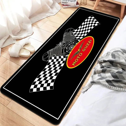 M-Moto G-Guzzi Kitchen Mat Kids Room Bedroom Decoration Balcony Anti-Slip Doormat Living Room Alfombra