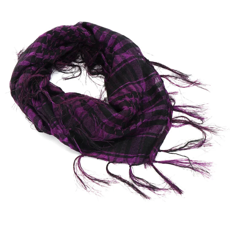 2024 New Military Tactical Desert Hijab Scarf Muslim Headscarf Islam Arab Keffiyeh Head Neck Scarves Wrap for Men and Women