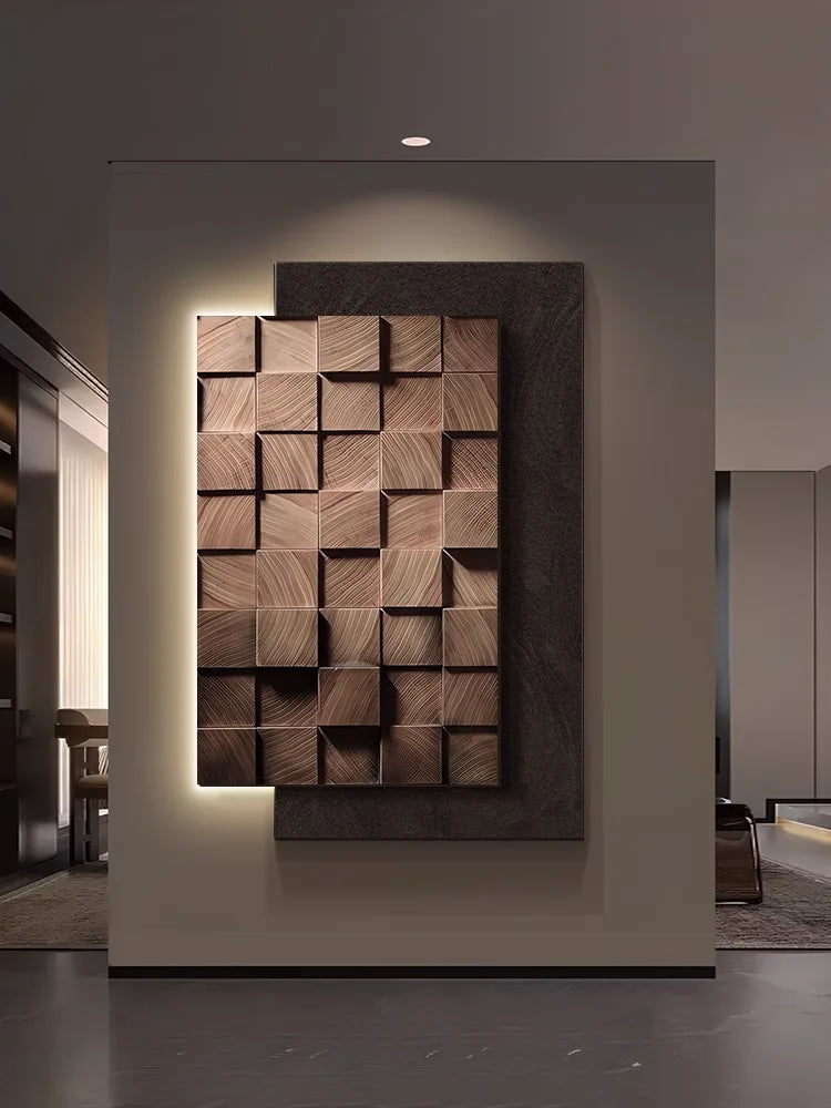 Led Geometric Wall Lamp Italy Designer Square Mounted Sconce For Living Room Resturant Background Wall Decoration Hall Way Light