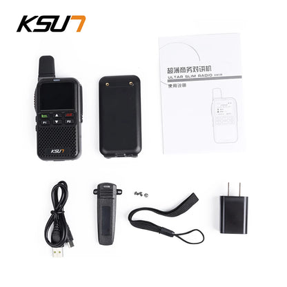 Global 4G Wifi Radio Blue-tooth Two Way Radio Long Range Ulimited Distance Walkie Talkie Compatible Zello APP KSUN ZL38