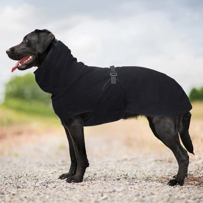 Generic Dog Winter Coat for Whippet, Greyhound Cosy Fleece Jumper, Jacket Lurcher and Clothe with Warm Lining, Adjustable Band M