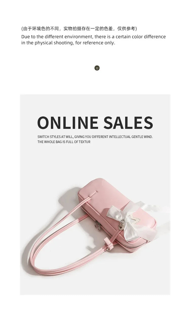 Fashion Solid Large Capacity Shoulder Bags Interior Compartment Soft 2026 High Quality Bags for Women Zipper Pu Women's Handbags