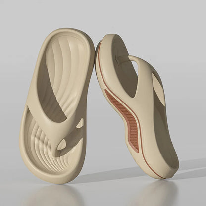 2026 New Leisure Indoor Street Flip Flops For Women Men House Shoes Soft EVA Light Weight Beach Slippers Couples Bathroom Slides