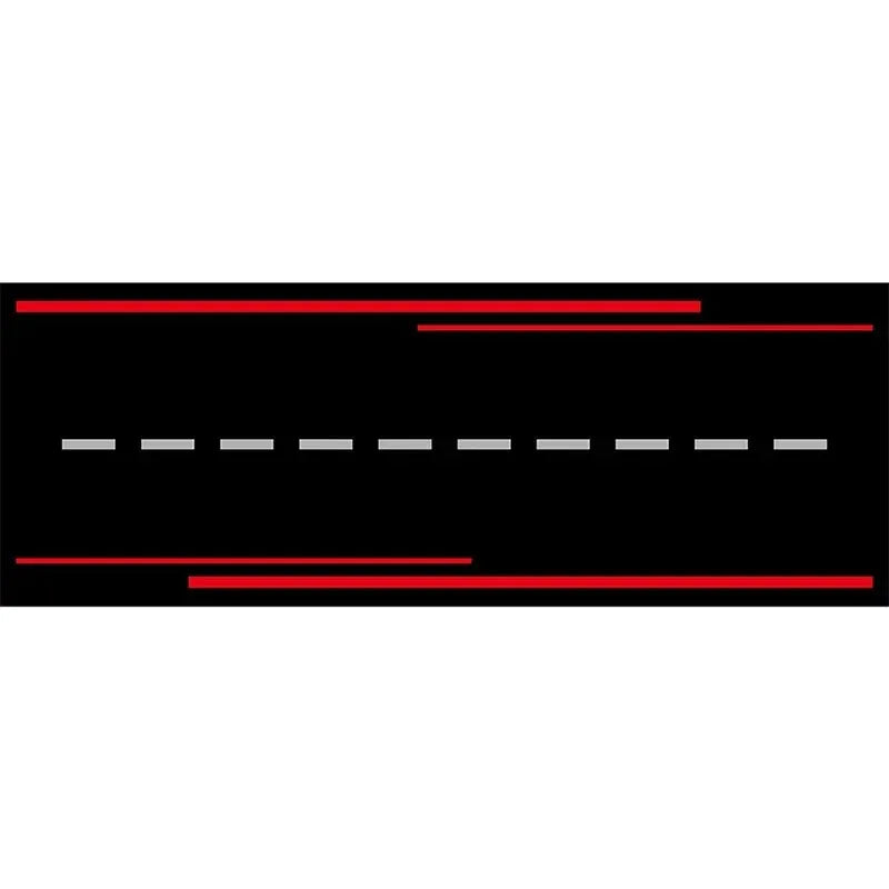 VIKAMA Motorcycle Display Mat Durable Anti Slip Racing Runner Rug Garage Parking Floor Mat Home Decoration