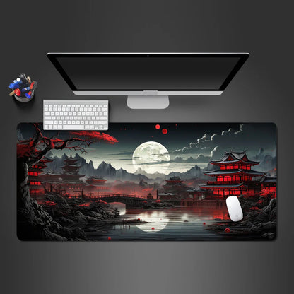 Mouse Pad Sakura Landscape Desk Accessories Mat Gamer Rug Xxl Keyboard Pad 1000X500x3MM Desk Mat Office Carpet Gaming Mouse Mats