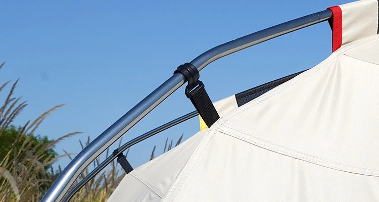 Hot Selling Large Connectable Big Family Camping Tent Dia. 460cm Geodesic Dome Tent with Modular Pod Tent Design 5 Bedrooms
