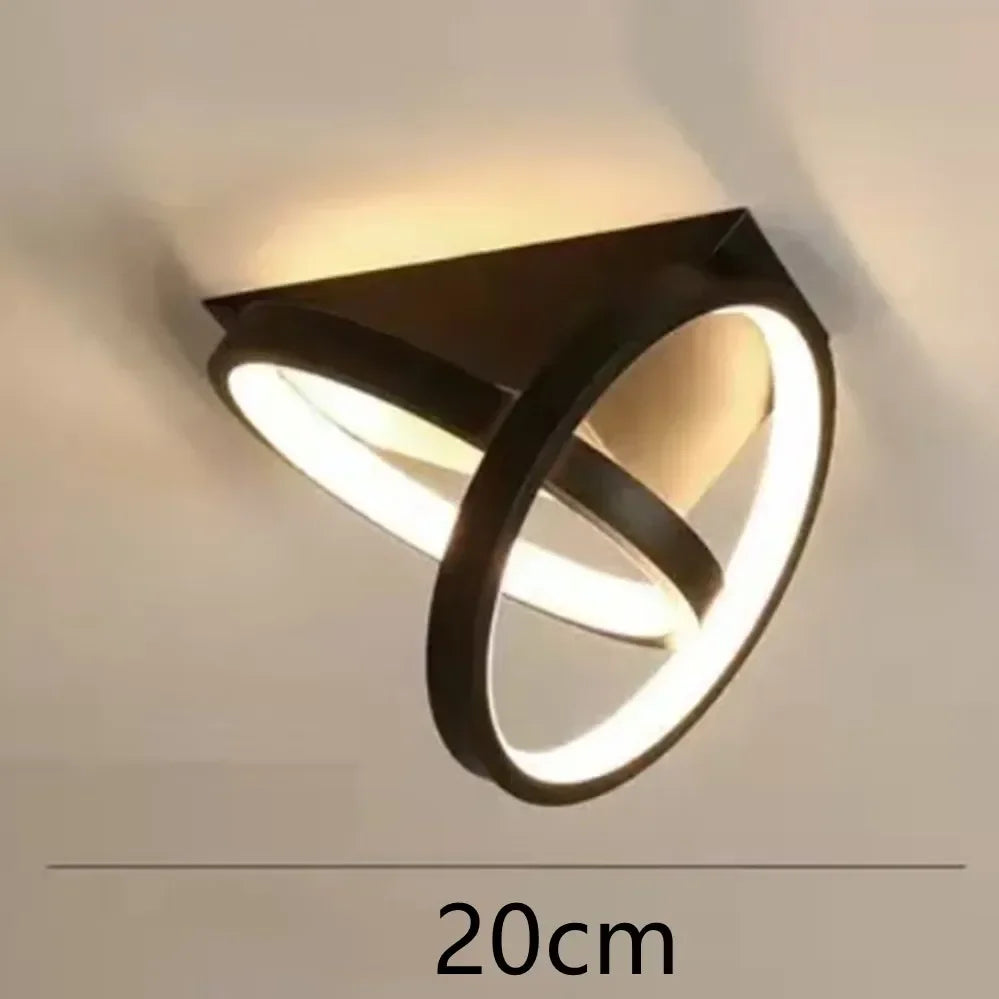 LED Strip Aisle Ceiling Lights Modern Minimalist Living Room Lamps For Balcony Entrance Staircase Home Decor corridor lamp