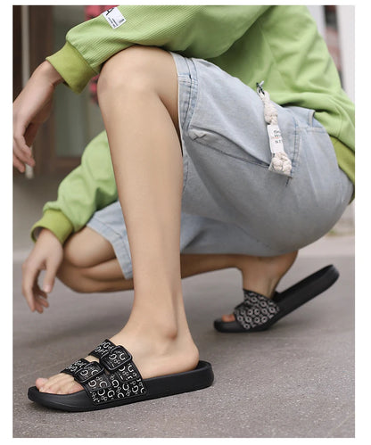 Men's Genuine Leather Sandals Comfortable Man Sandal House Slippers Man Summer Shoes Sale Genuine Mens Slipper Flip Flop Slides