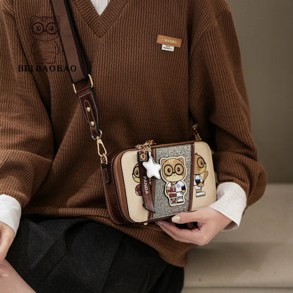 Luxury Crossbody Bags for Women New High Quality Soft Leather Samll Shoulder Bag Designer Casual Messenger Bags Sac A Main