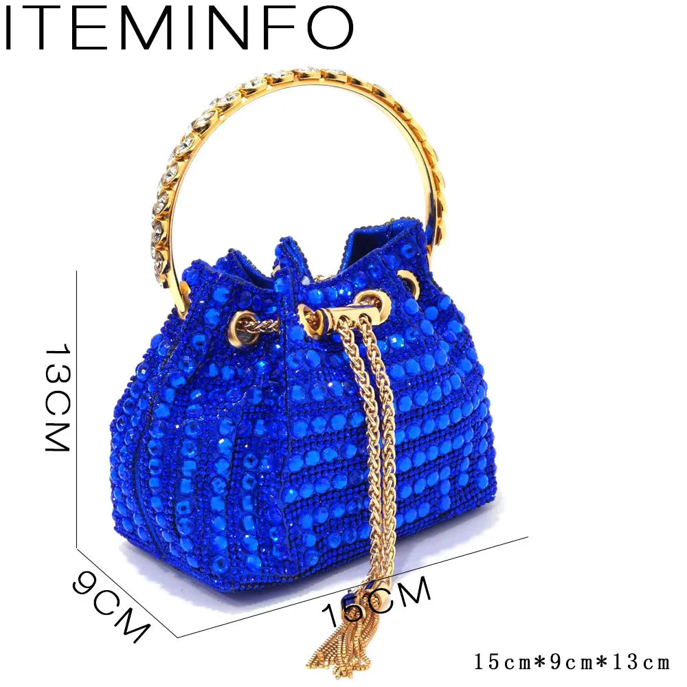 Fashion Summer 2023 Beads Decorated Muffin Bottom Sandals Wear Comfortable And Versatile Elegant Ladies Shoes And Bag Set