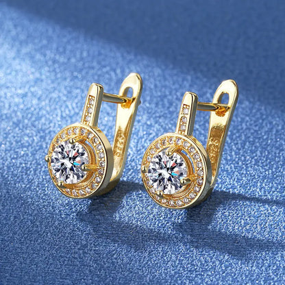 925 Silver Needle Princess Crystal Square Zircon Drop Earrings for Women Trendy Simplicity Jewelry Girl Sweet Gifts New