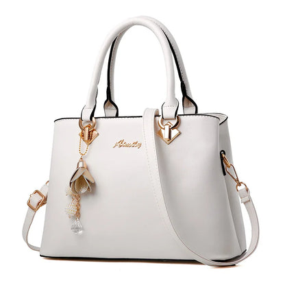 Luxury Handbags Women Bags Designer High-quality Leather Shoulder Bags for Women 2025 Casual Solid Color Purse and Handbags Sac