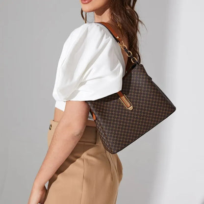 New Fashion Bucket Women Luxury Design Shoulder Bag Large Capacity Ladies PU Leather Crossbody Bag