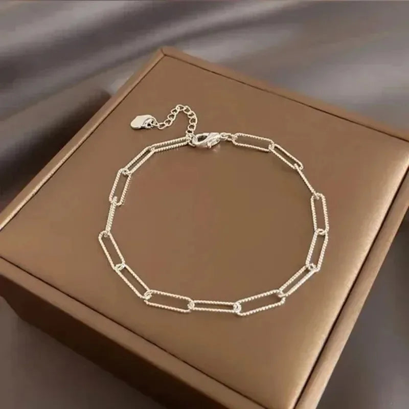 925 Sterling Silver Bracelet Woman Vintage Luxury Original Jewelry Accessories Fashion Designer Party Wedding Jewelry Gifts 2025