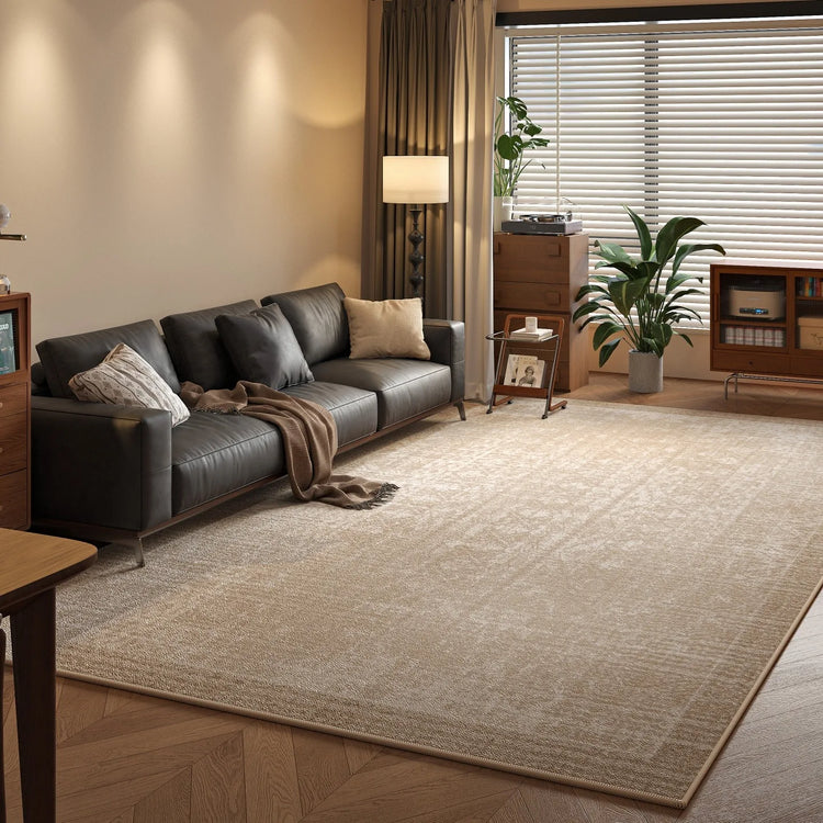Large Area Carpet For Living Room Rug Bedside Bedroom Floor Mat Loop Pile TPR Non-Slip Waterproof Rugs 카페트 거실 대형 Alfombra Salón
