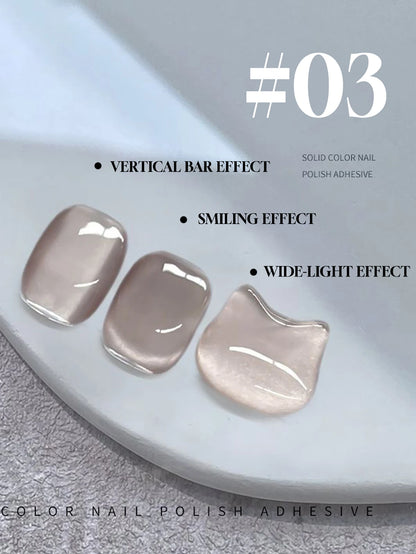 1-24pcs WS Romantic Purple Cat Eye Gel Nail Polish New Style Super Flash Versatile Whitening Purple Glass Bead Cat Nail Salon