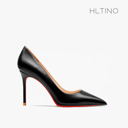 Woman Shoes 2025 Luxury Brand Red sole Pumps Red Bottom Pointed Toe Designer High Heels Party Elegant Fashion Ladies Shoes 12cm