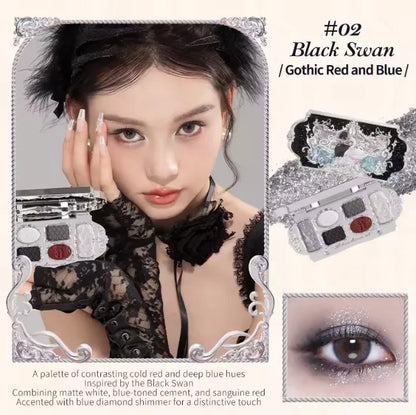 Flower Know Little Angel Collection Makeup Gift Box Eyeshadow Blush Cream Matte Lipstick Highlighter Full Kit All In One