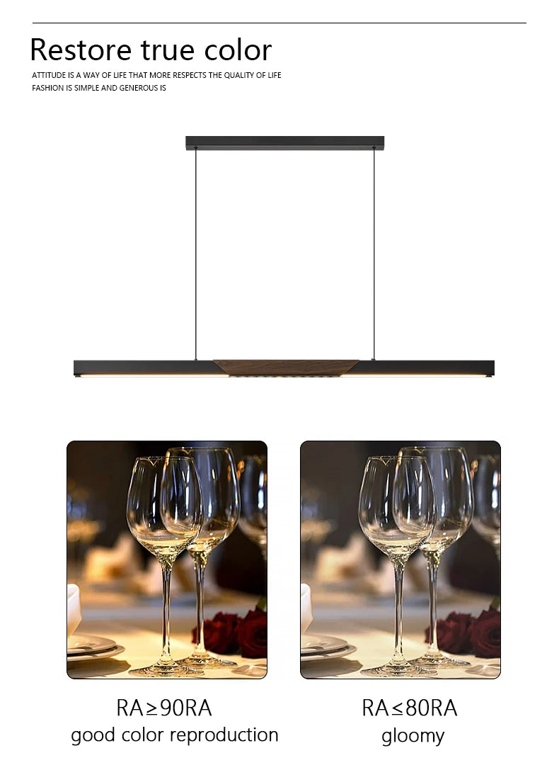Pendant lights restaurant lights Nordic modern   bar dining room chandeliers LED kitchen lamps  Suitable for dining tables