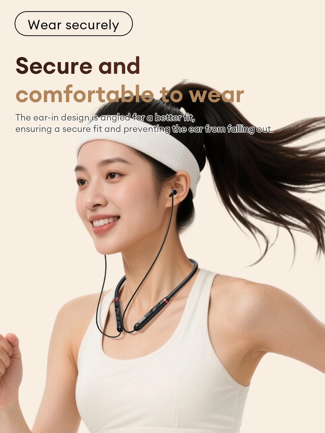 Original Lenovo Y111 Bluetooth 6.0 Headphones Neckband Magnetic Earbud Stereo Running Secure Fit Sports Gaming Wireless Headset