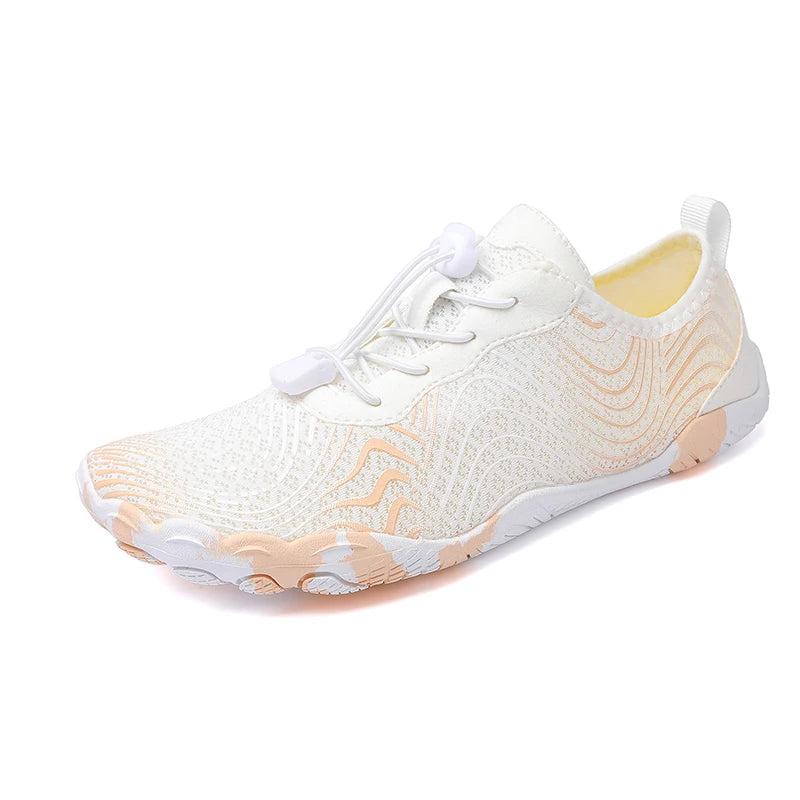 Mens River Tracking Shoes New Five Finger Swimming Surfing Breathable Elastic Aqua Shoes Unisex Summer Barefoot Beach Sneakers