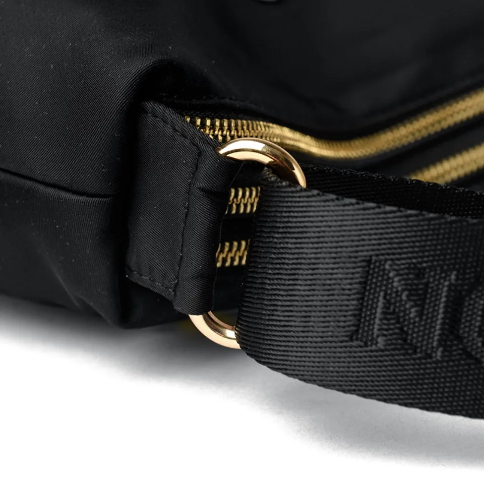 High Quality Women's Waterproof Nylon Multilayer Crossbody Bag Ladies Large Capacity Handbag Purse Female Shoulder Bags 3 Layers