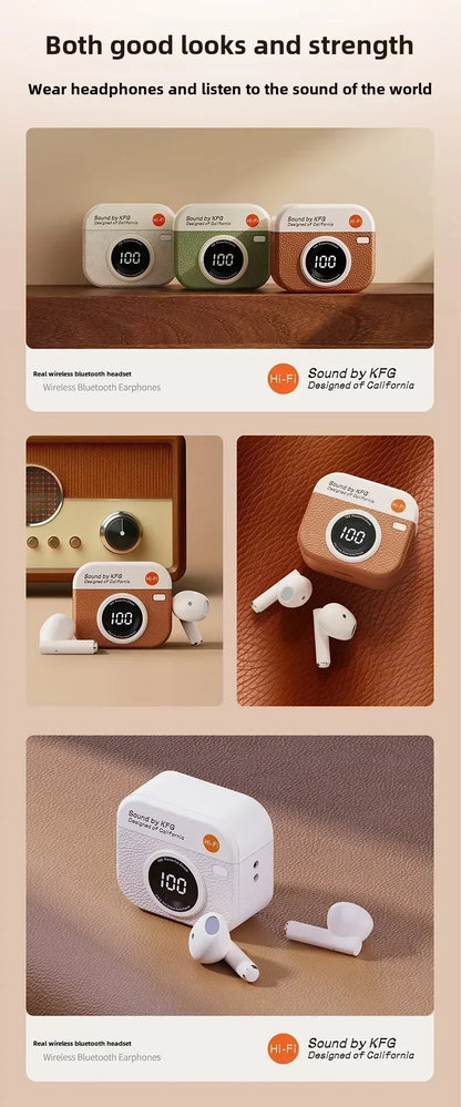 TWS Wireless Earphones Game Bluetooth Headphones with Microphone Noise Reduction High Fide Bass Earphones Headset with Mic