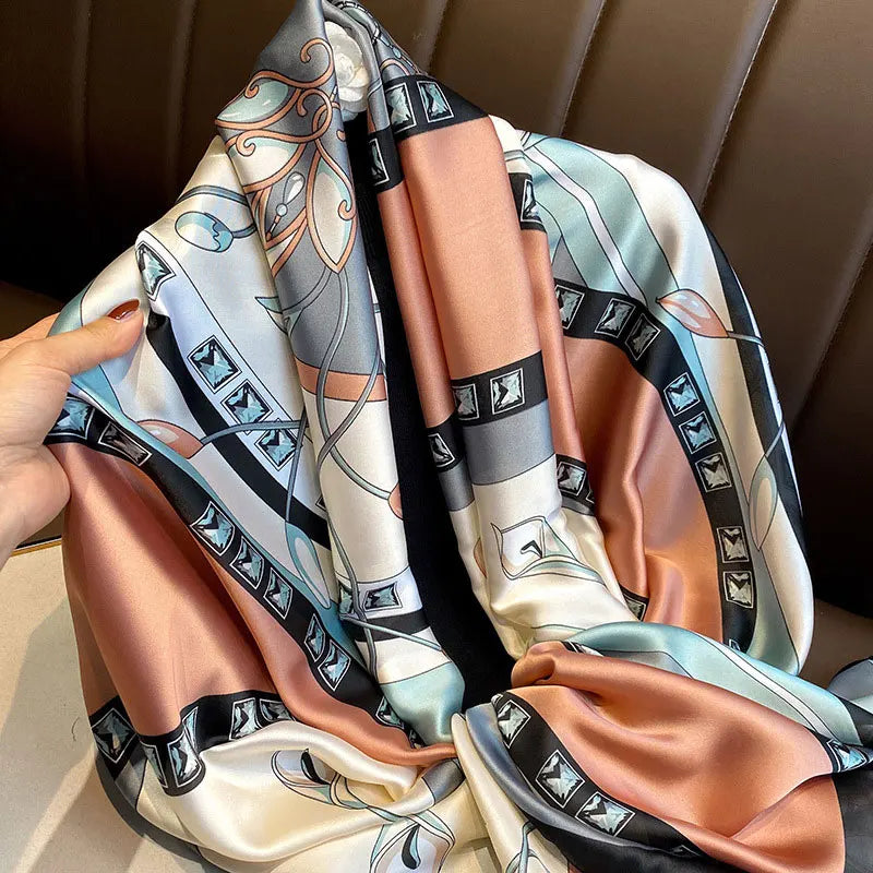 Women's Ethnic Style Printing Shawl Casual Fashion Scarf Travel Photo Outdoor Beach Scarf Shawl