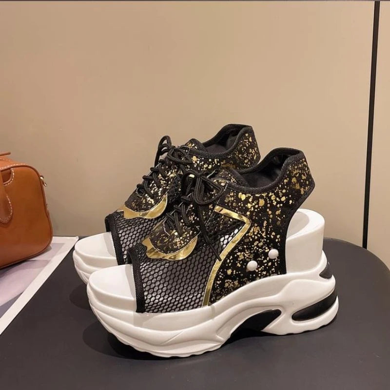 Platform Shoes Woman Sandal Roman Women Sports Sandals Fashion Sneakers Comfortable Wedge Luxury Designer Elegant Summer 2026