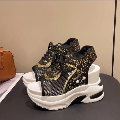Platform Shoes Woman Sandal Roman Women Sports Sandals Fashion Sneakers Comfortable Wedge Luxury Designer Elegant Summer 2026