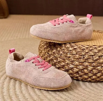 Women's 2026 New Suede Boodles Shoes, Women's Flat Training Shoes, Women's Sport Shoes Luxury Designer Shoes for Women