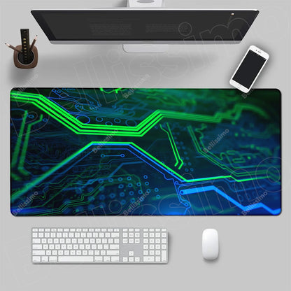 Inside Motherboard Circuit Board Mouse Pad Dropshipping Large Playmat Gaming Customized Mat Gamer Office Mousepad Bulk Desk Mat