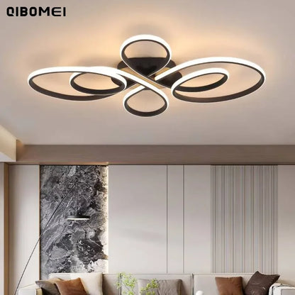 Simple Led Ceiling Light Creative Living Room Bedroom Study Dining Room Ceiling Lamp Nordic Modern Home Indoor Lighting Fixtures