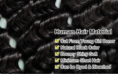 250% 300% High Density Loose Wave 13X6 Transparent Lace Front Glueless Wig Human Princess Hair PrePlucked Ready To Go For Women