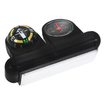Multi Functional Car Compass Thermometer Ball Dashboard Mounting Navigation Display Auto Compass for Vehicle Interior
