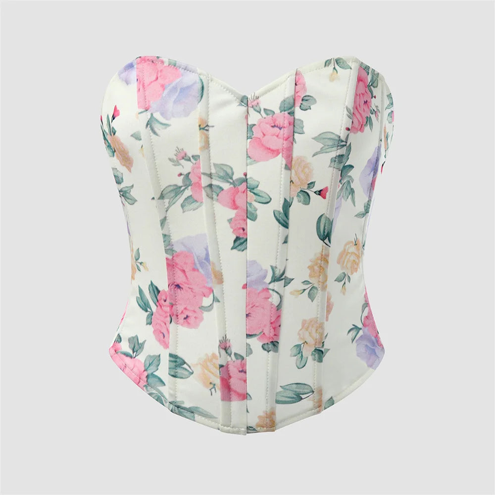 Sexy Summer Cropped Shirt Women Corset Camis Club Shaper Ladies Crop Tops Ropa Blusas Tank Top Woman Clothing Camiseta Mujer