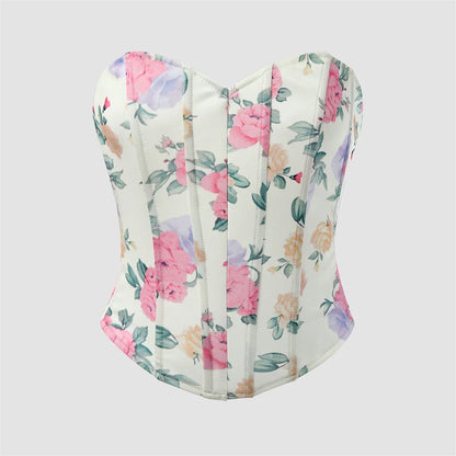 Sexy Summer Cropped Shirt Women Corset Camis Club Shaper Ladies Crop Tops Ropa Blusas Tank Top Woman Clothing Camiseta Mujer