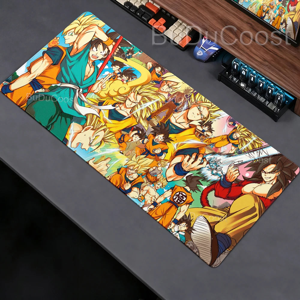 Anime Dragon Ball Mouse Pad Large PC Rubber Mousepad Gamer Mouse Mat Desk accessories Gaming Keyboard Mats Office Computer Pads