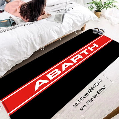 House Entrance Doormat Abarth Car Boot Hallway Carpet Living Room Rugs Foot Carpets Bathroom Rug Floor Mats Non-slip Home Decor
