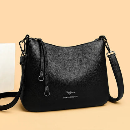 Luxury Leather Large Capacity Handbags Women Bags Designer Tote Bag Shoulder Crossbody Sac Ladies Shopping Messenger Bags