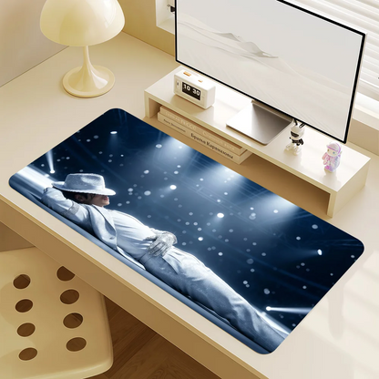 Singer Pop Mouse M-Michael Pad Non-slip Lockedge Jackson Office King Student Gaming of Thickened Large Writing Cushion MousePad