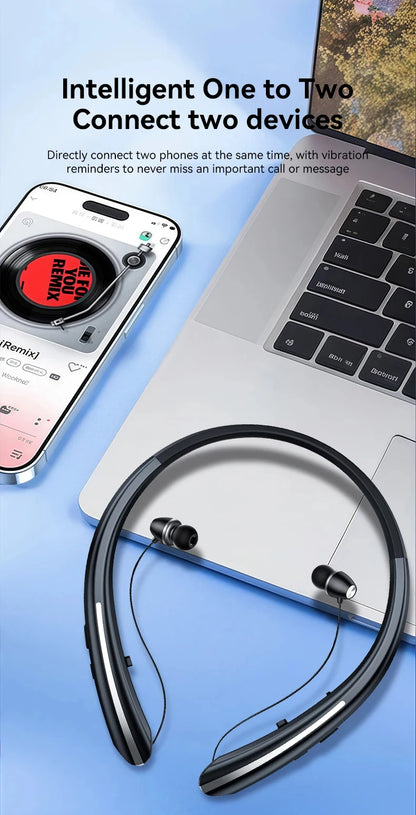 Neckband Wireless Earphone HX801 Bluetooth Earbuds Noise Cancelling Waterproof Headset In Ear Headphones for Xiaomi