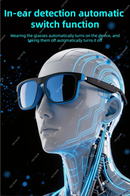 2026 Smart Audio Glasses Touch Open Listening Design Lightweight Ultra Clear Sound Quality Bluetooth Call Waterproof Glasses New