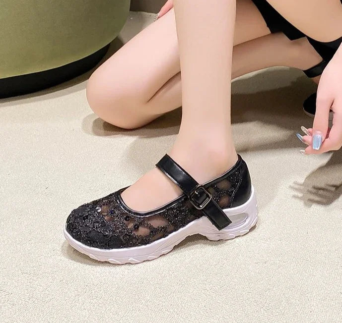 Mesh Breathable Sports Shoes for Women Casual New Arrival 2025 Designer Luxury Stylish Korean Deals Offers Trends Woman Footwear