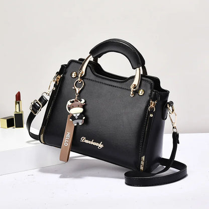 New women bag Fashion Shoulder bags handbag  for women 2025  Handbags leather Printed monogram single shoulder straddle bag