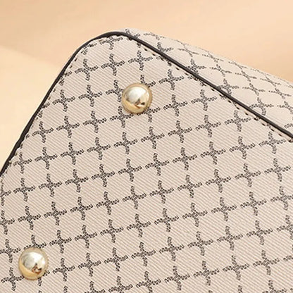New Fashion Bucket Women Luxury Design Shoulder Bag Large Capacity Ladies PU Leather Crossbody Bag