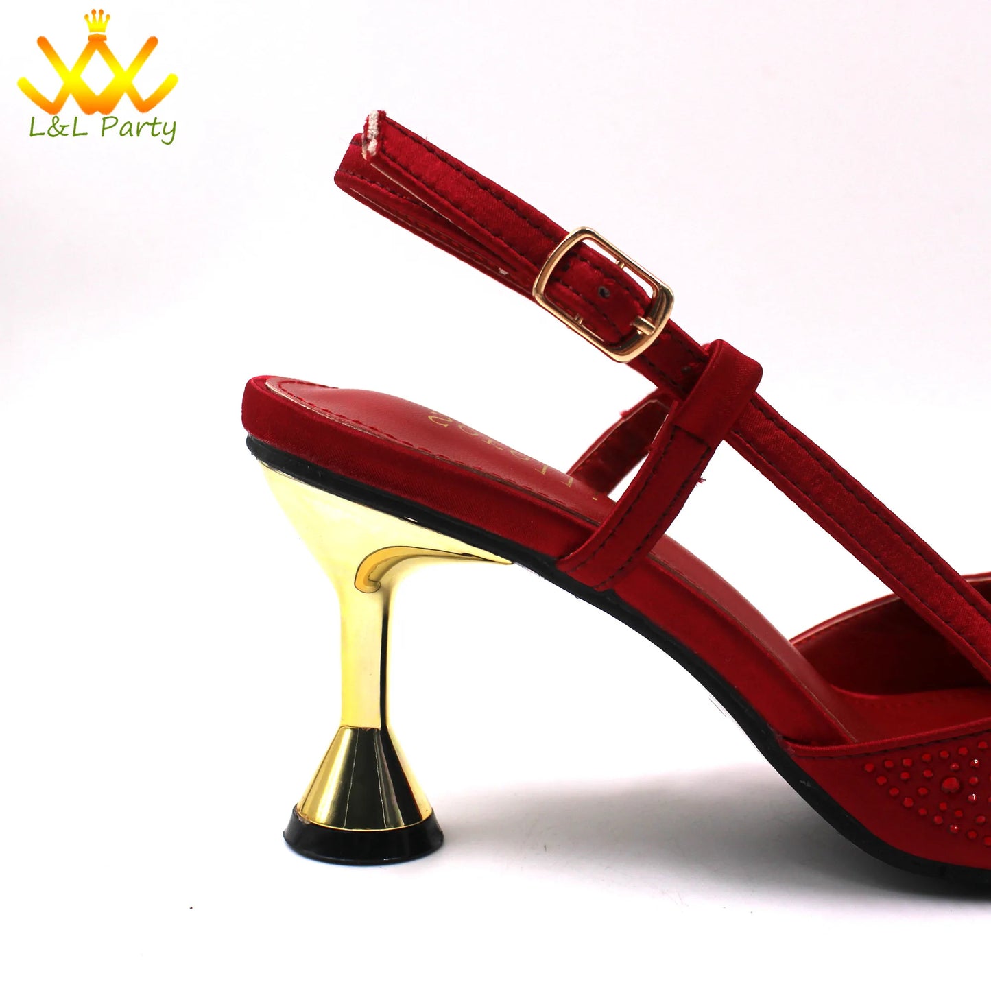 Sky Blue Color High Quality New Arrivals 2024 Italian Desing African Women Shoes and Bag Set Sweet Style Super Heels for Wedding